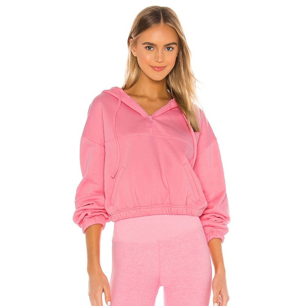 NWOT Alo Yoga Stadium Half Zip Hoodie